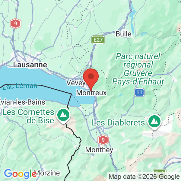 Prévisualisation de la carte