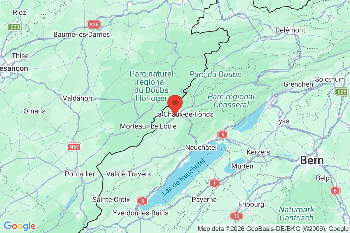 Prévisualisation de la carte