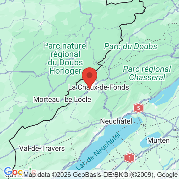 Prévisualisation de la carte