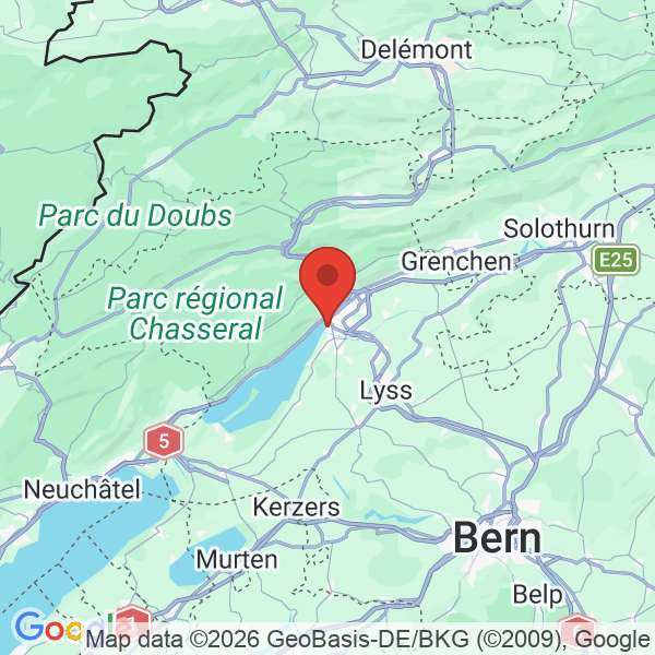 Prévisualisation de la carte