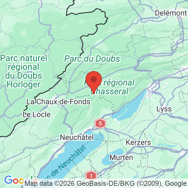 Prévisualisation de la carte