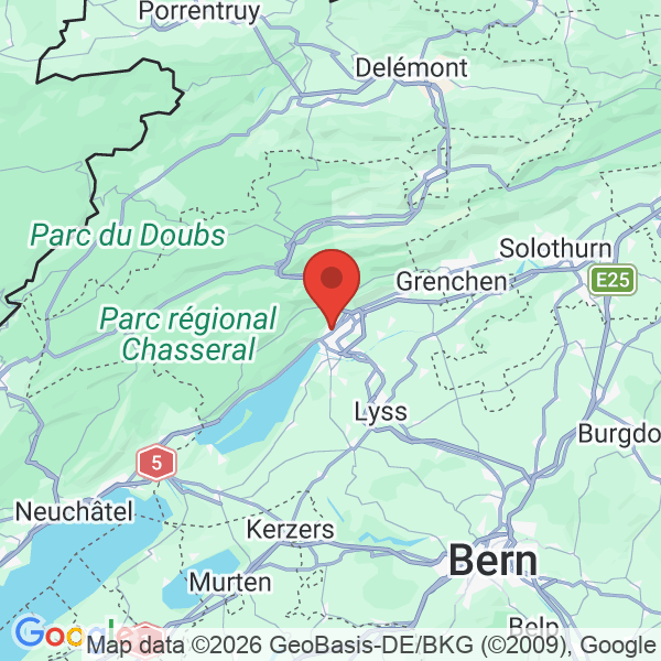 Prévisualisation de la carte