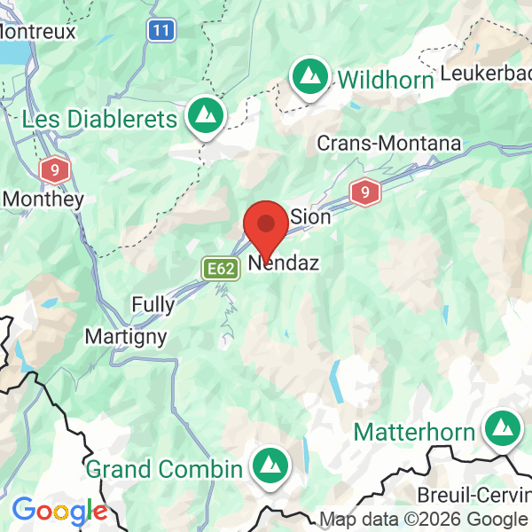 Prévisualisation de la carte