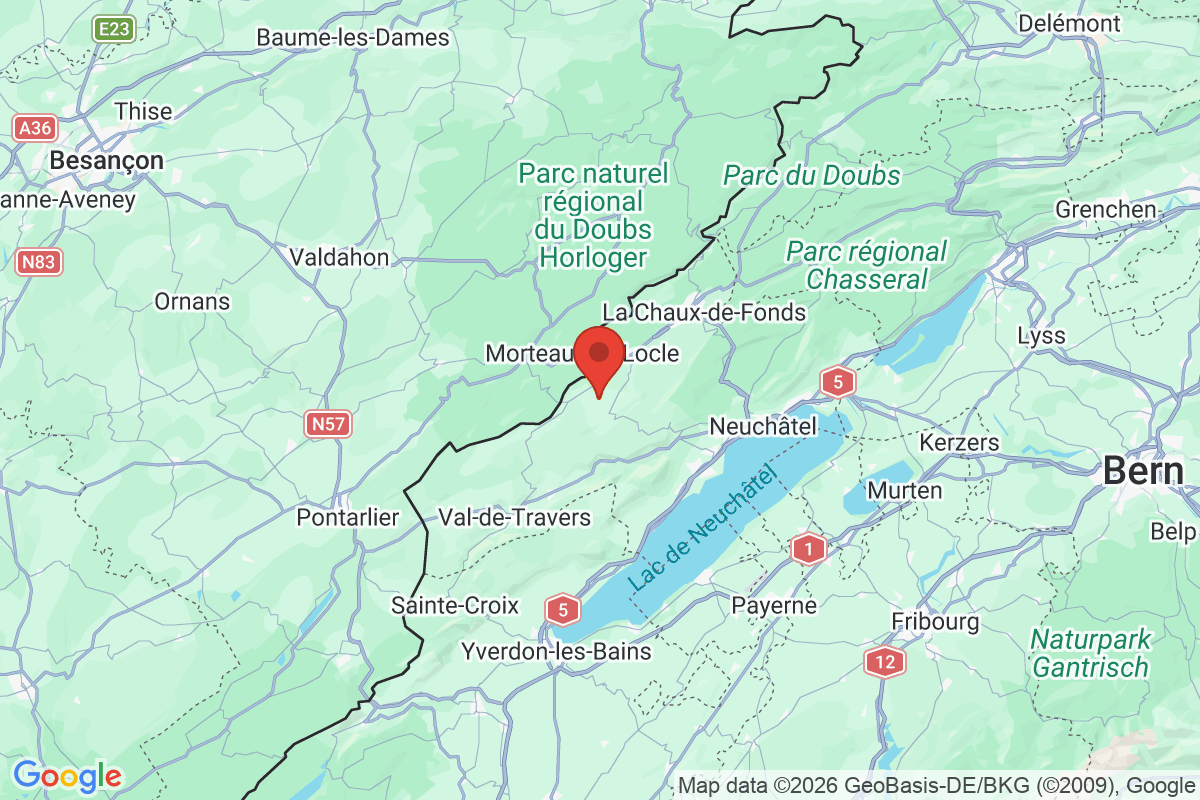 Prévisualisation de la carte