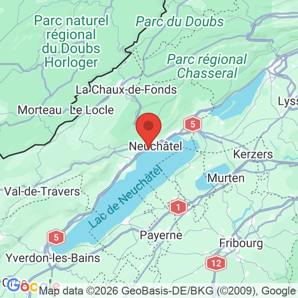 Prévisualisation de la carte