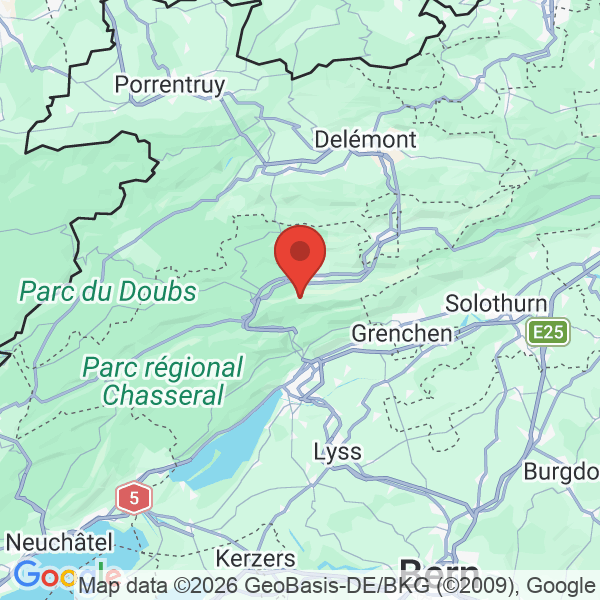 Prévisualisation de la carte
