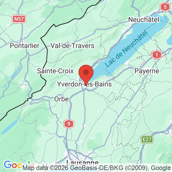 Prévisualisation de la carte