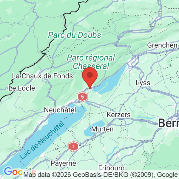 Prévisualisation de la carte