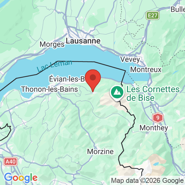 Prévisualisation de la carte