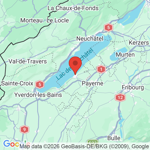 Prévisualisation de la carte