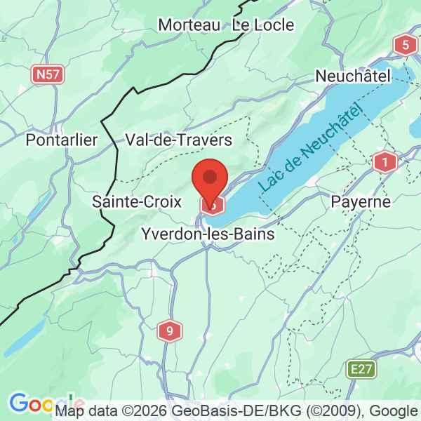 Prévisualisation de la carte