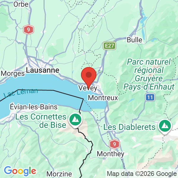 Prévisualisation de la carte