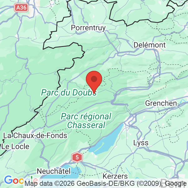 Prévisualisation de la carte
