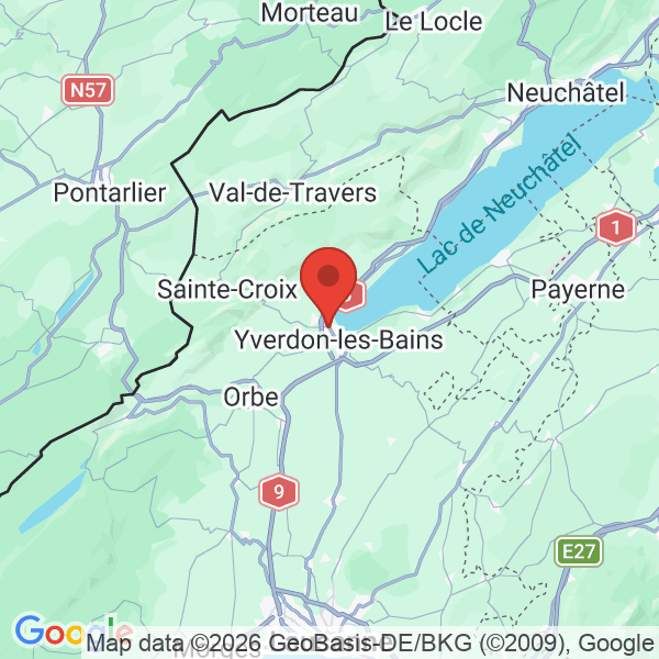 Prévisualisation de la carte