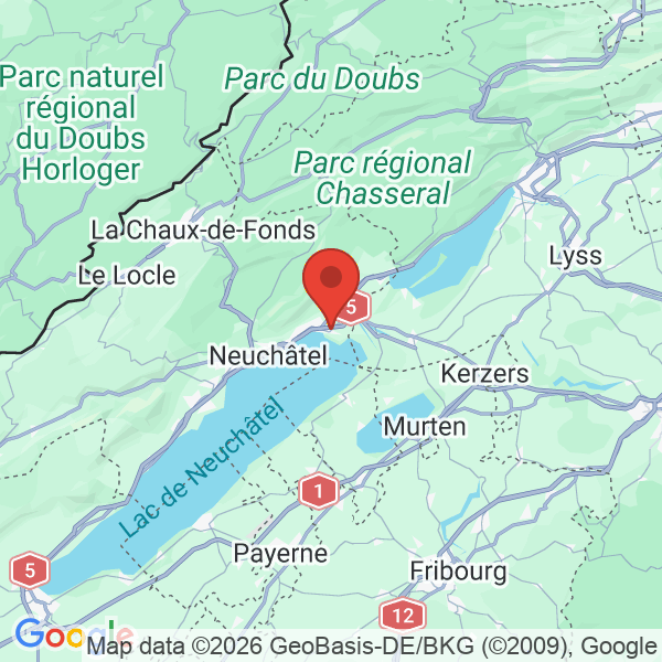 Prévisualisation de la carte