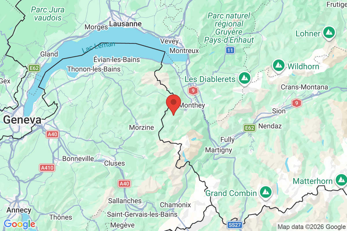 Prévisualisation de la carte