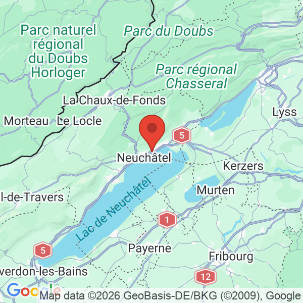 Prévisualisation de la carte