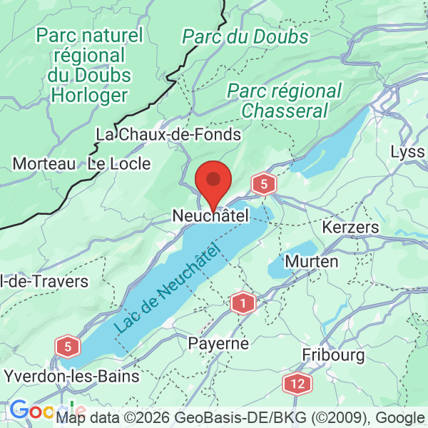 Prévisualisation de la carte