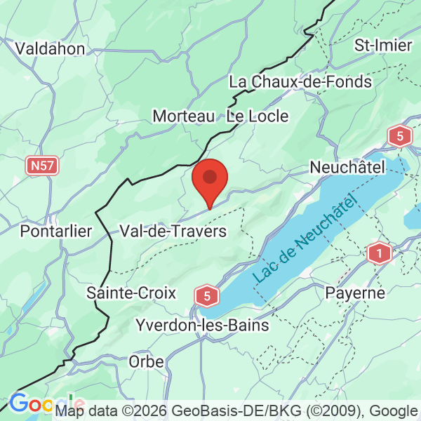 Prévisualisation de la carte