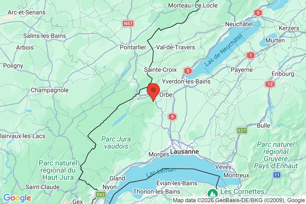 Prévisualisation de la carte