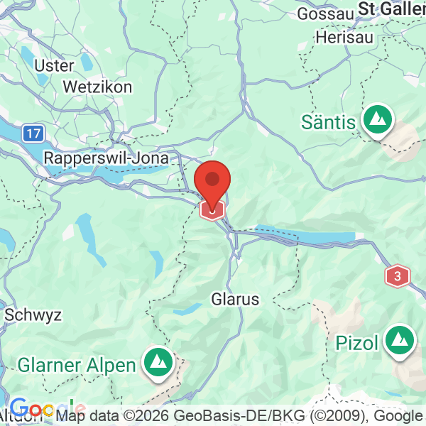 Prévisualisation de la carte