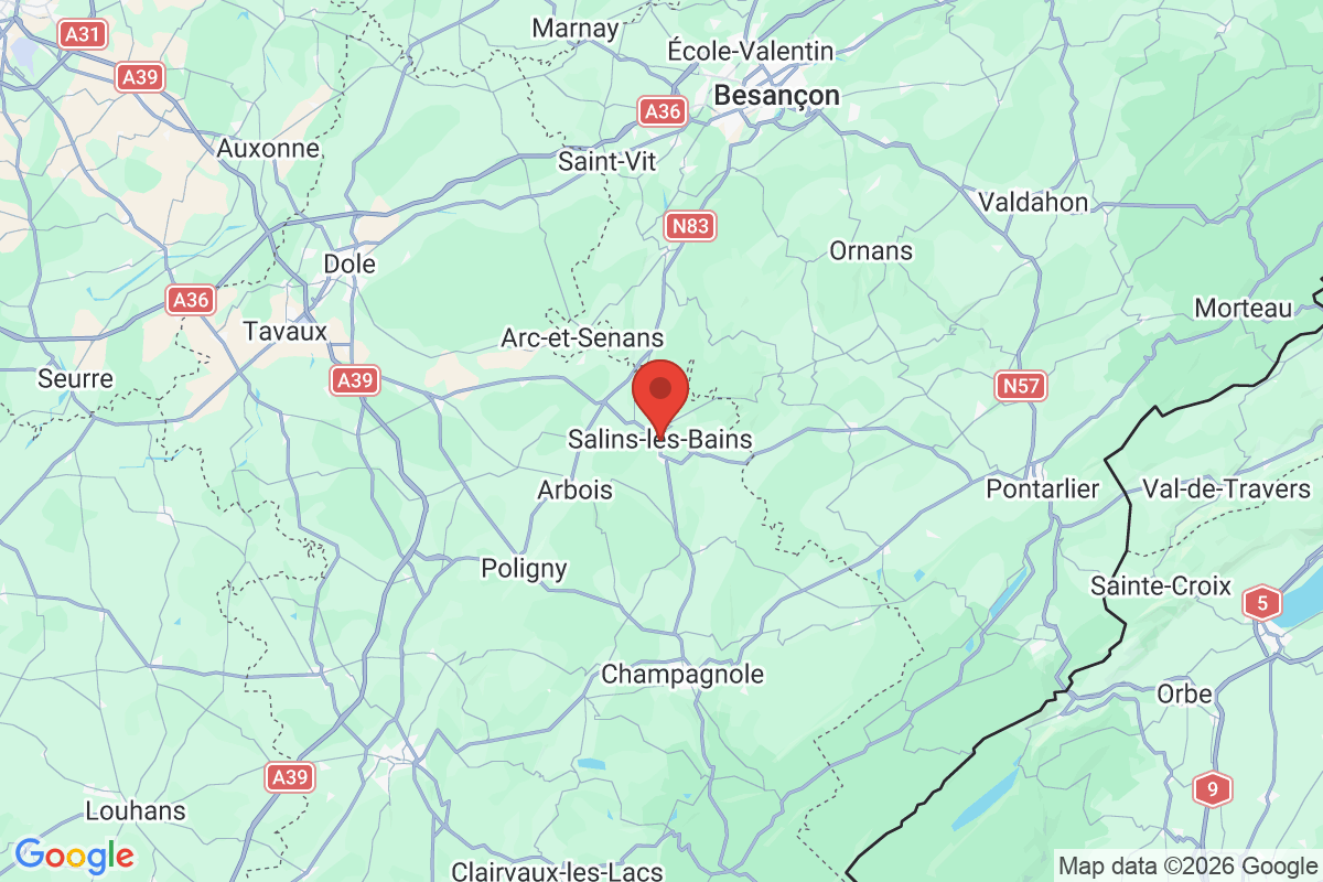 Prévisualisation de la carte