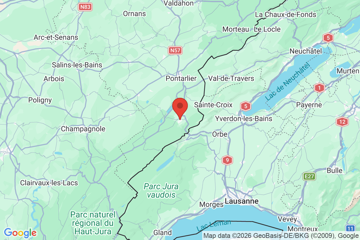 Prévisualisation de la carte