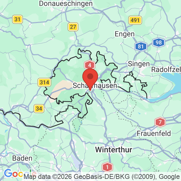 Prévisualisation de la carte
