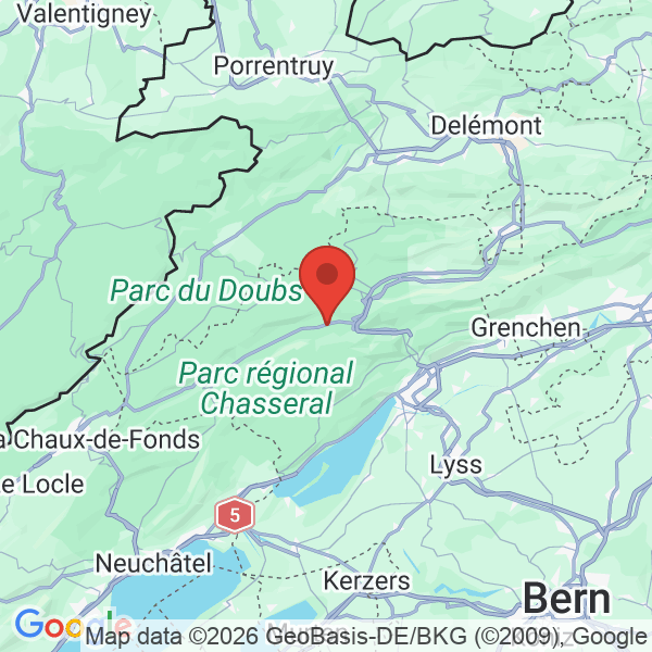 Prévisualisation de la carte