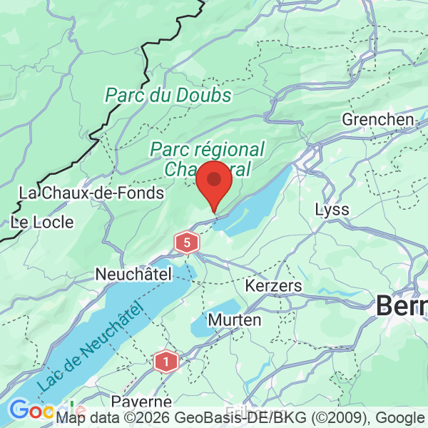 Prévisualisation de la carte