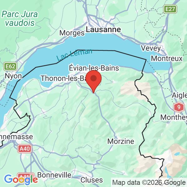 Prévisualisation de la carte