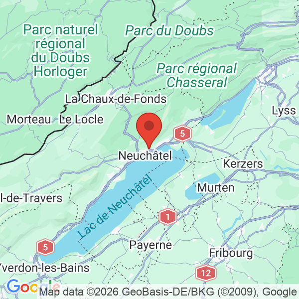 Prévisualisation de la carte