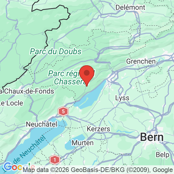Prévisualisation de la carte