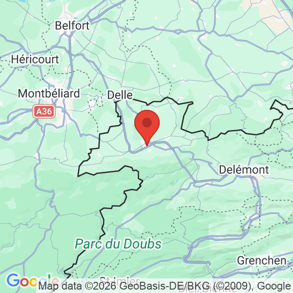 Prévisualisation de la carte
