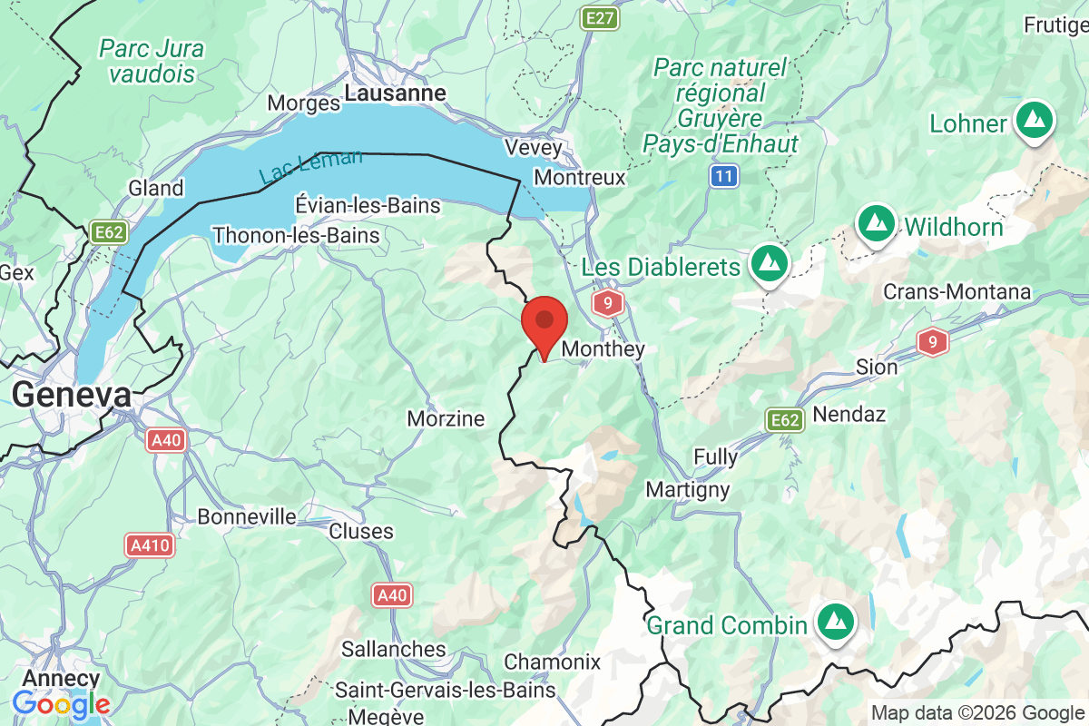 Prévisualisation de la carte