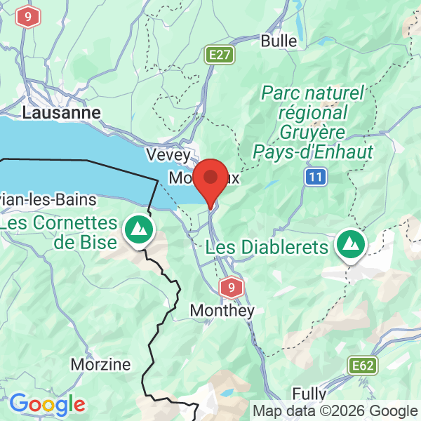 Prévisualisation de la carte