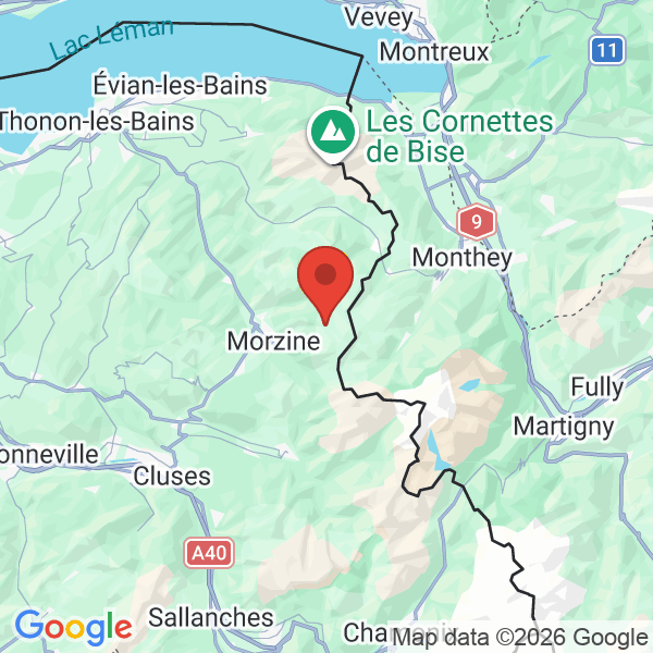 Prévisualisation de la carte