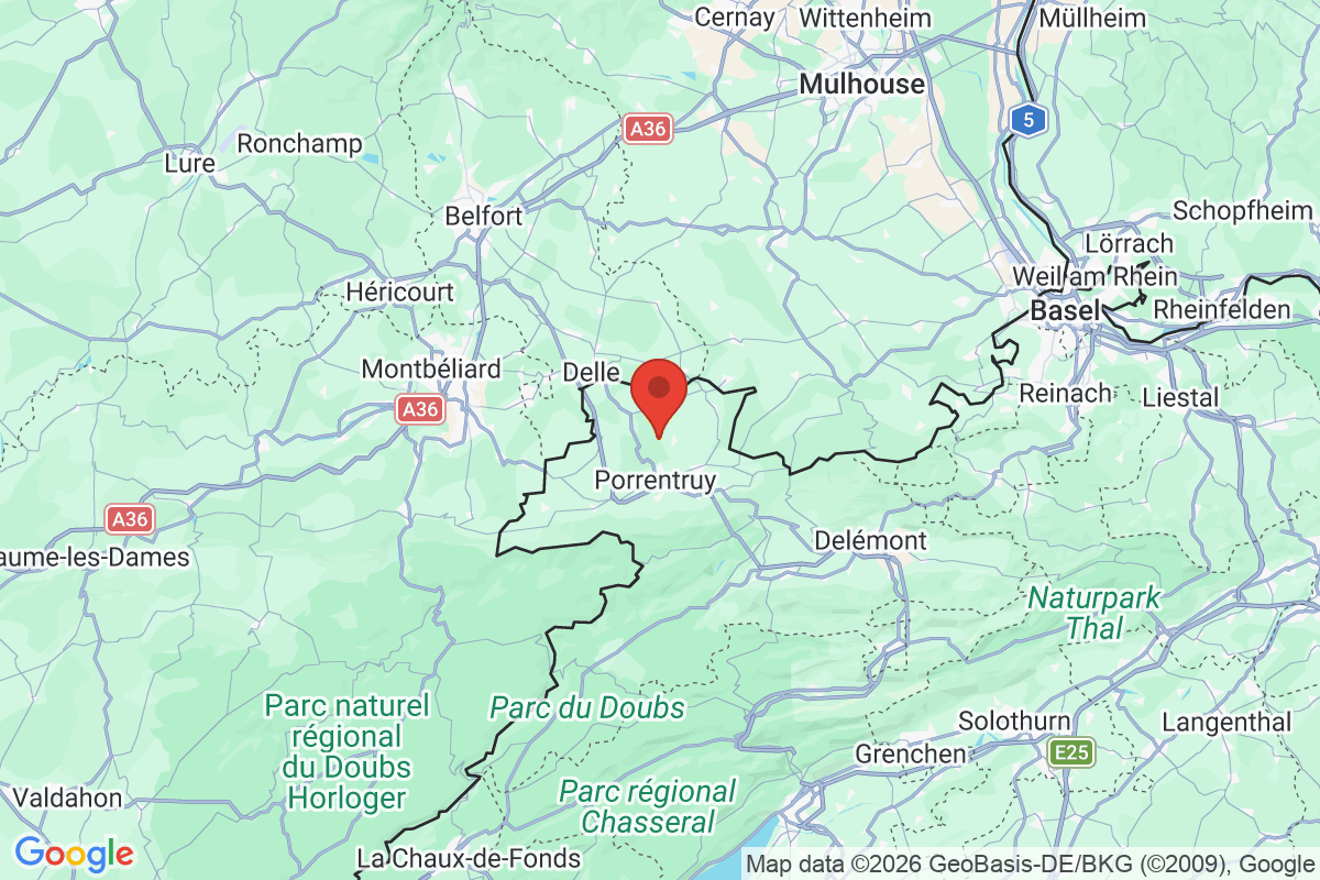 Prévisualisation de la carte