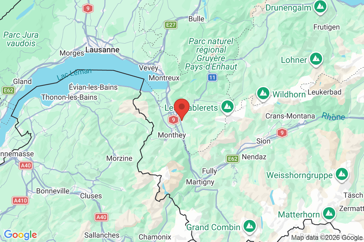 Prévisualisation de la carte