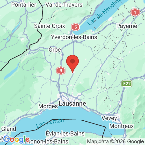 Prévisualisation de la carte