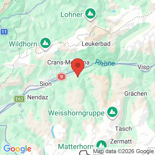 Prévisualisation de la carte