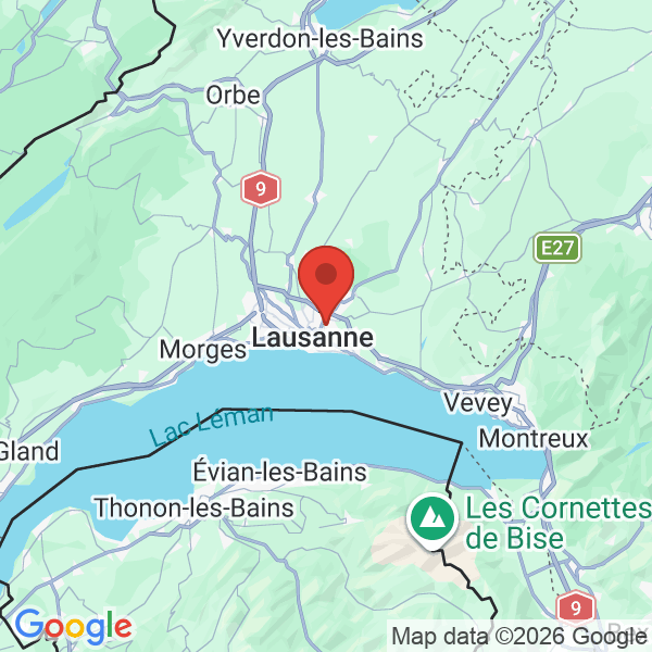 Prévisualisation de la carte