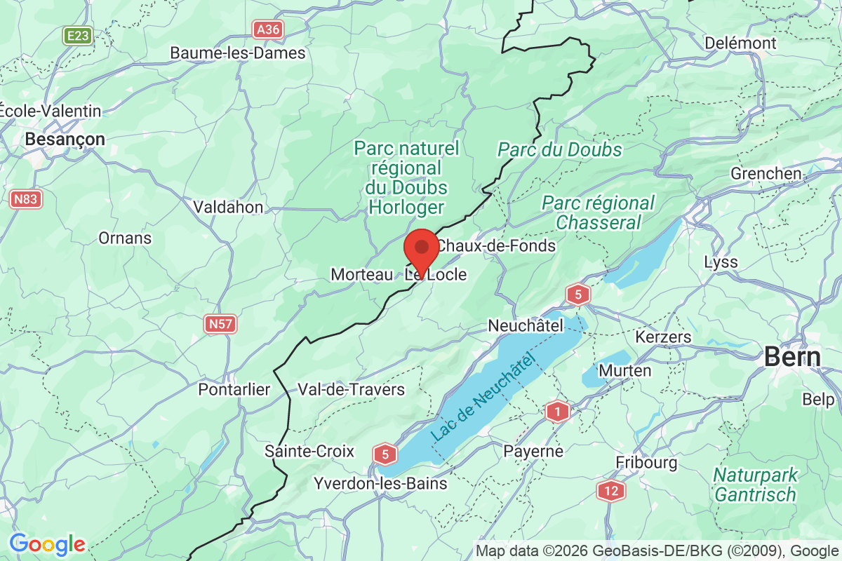 Prévisualisation de la carte