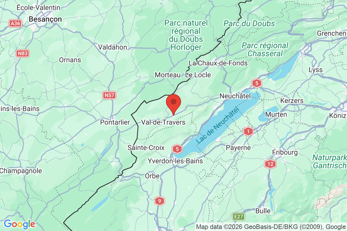 Prévisualisation de la carte