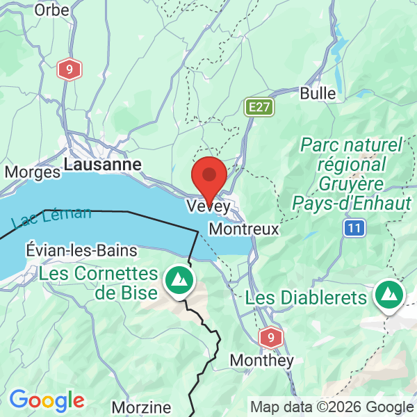 Prévisualisation de la carte
