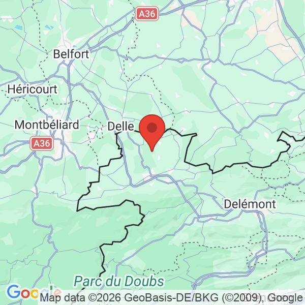 Prévisualisation de la carte