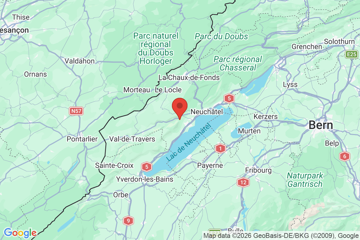 Prévisualisation de la carte