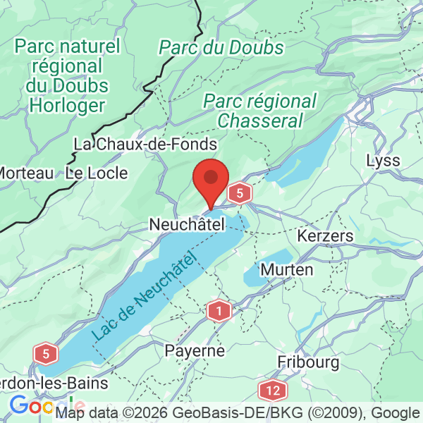 Prévisualisation de la carte