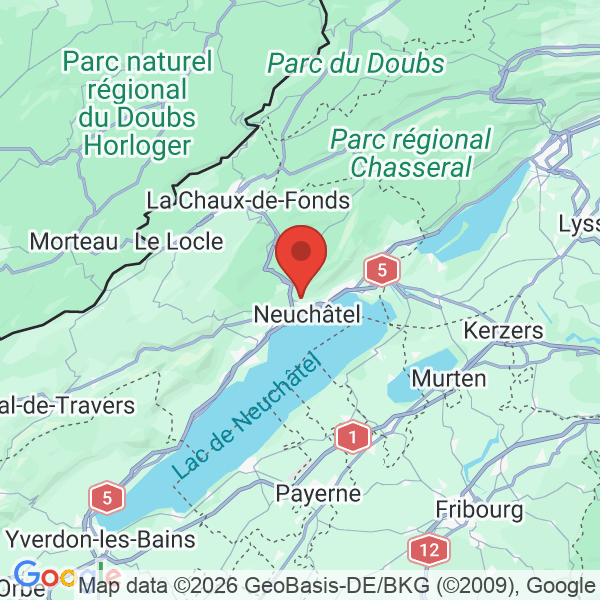 Prévisualisation de la carte