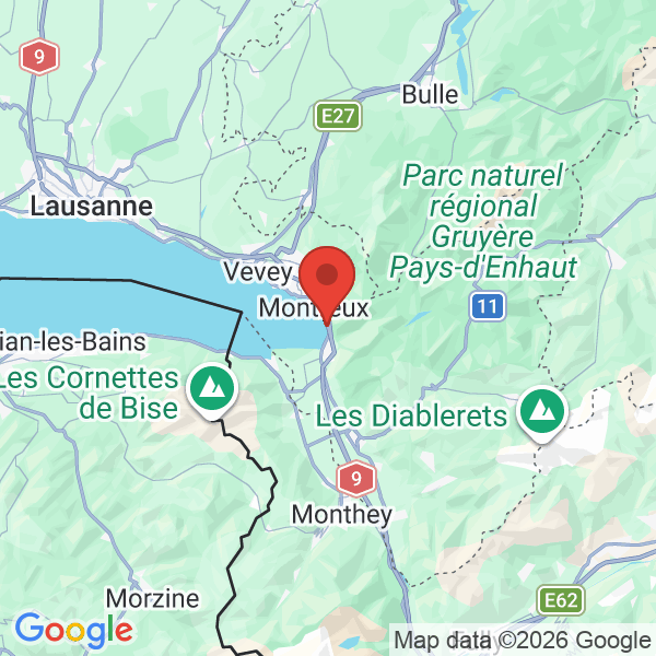 Prévisualisation de la carte